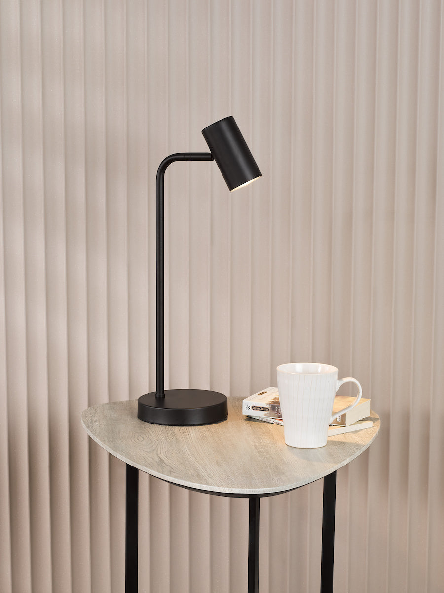 Dar Thierry Desk Lamp Matt Black