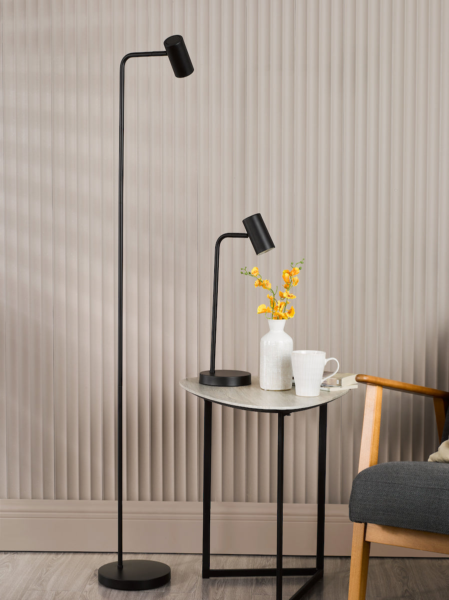 Dar Thierry Desk Lamp Matt Black