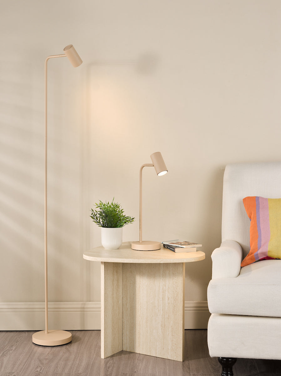 Dar Thierry Desk Lamp Matt Taupe