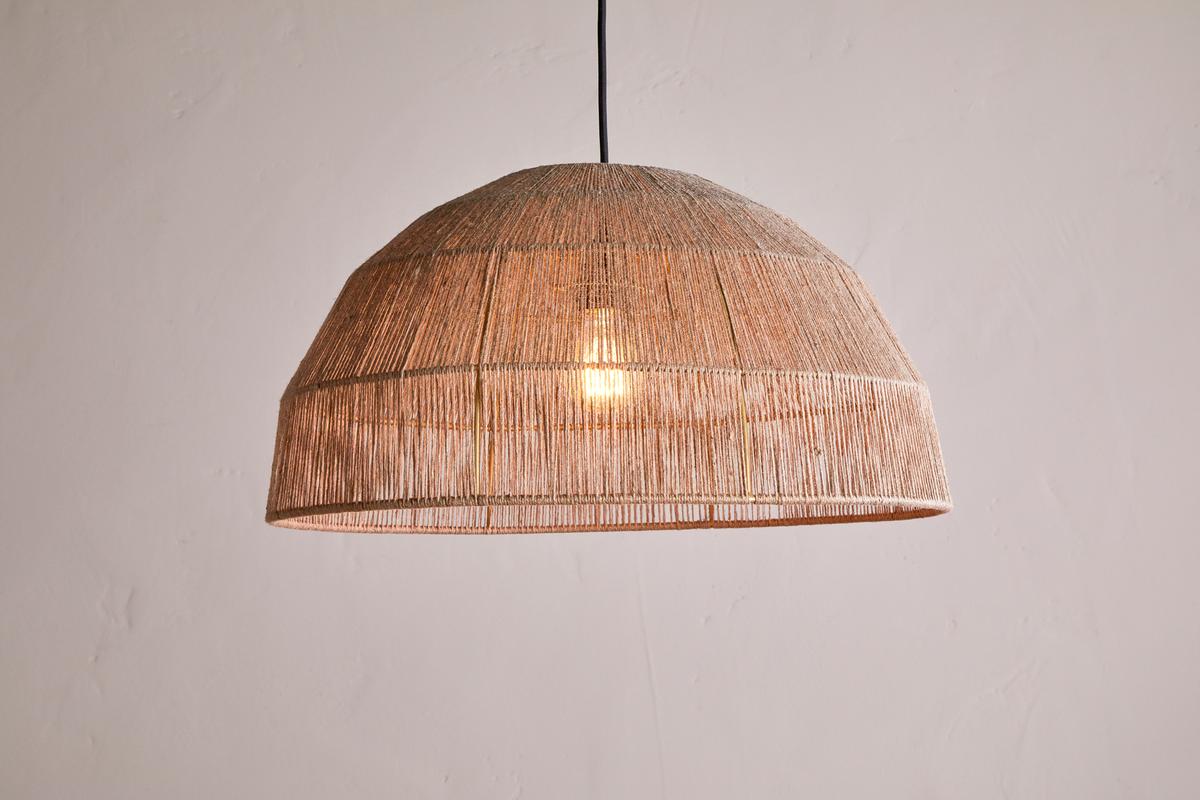 Nkuku Tivi Dome Natural Jute Lampshade