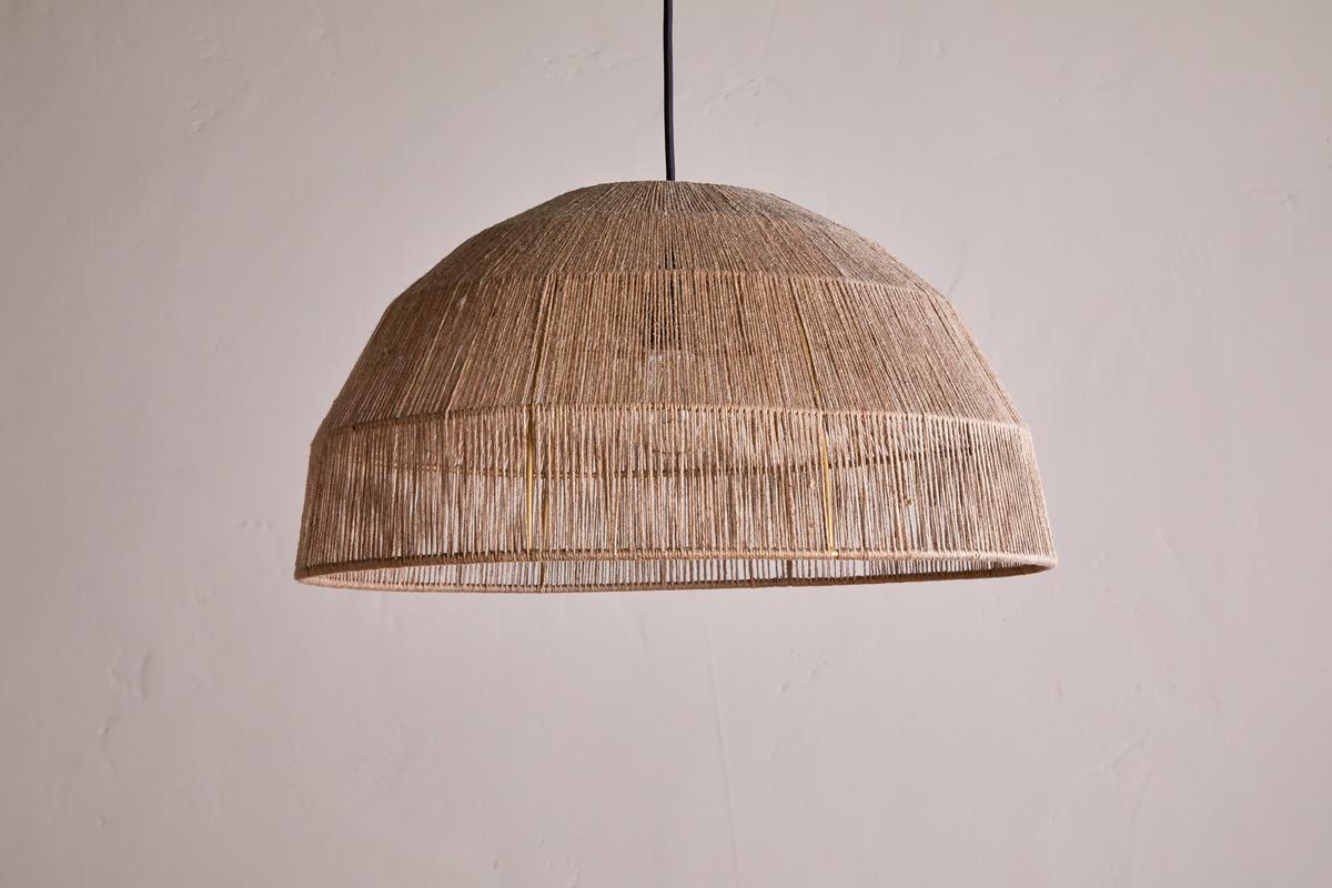 Nkuku Tivi Dome Natural Jute Lampshade