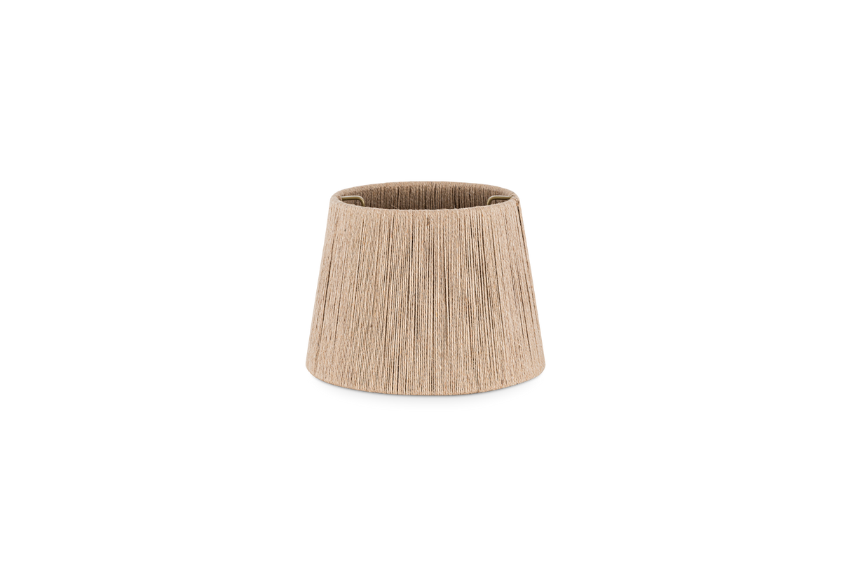 Nkuku Tiwa Woven Jute Lampshade Natural Small 20cm