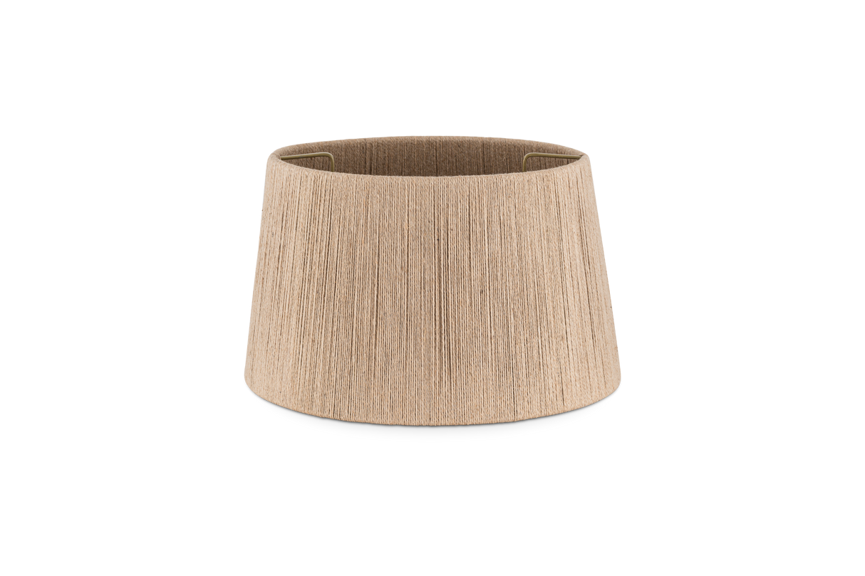 Nkuku Tiwa Woven Jute Lampshade Natural Medium 30.5cm