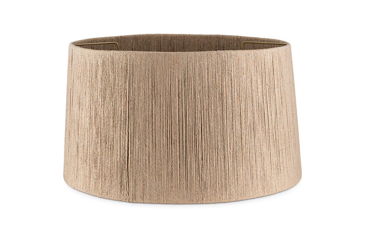 Nkuku Tiwa Woven Jute Lampshade Natural Extra Large 46cm