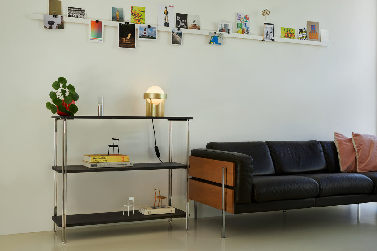 Tala Loop Table Lamp Gold with Sphere IV bulb