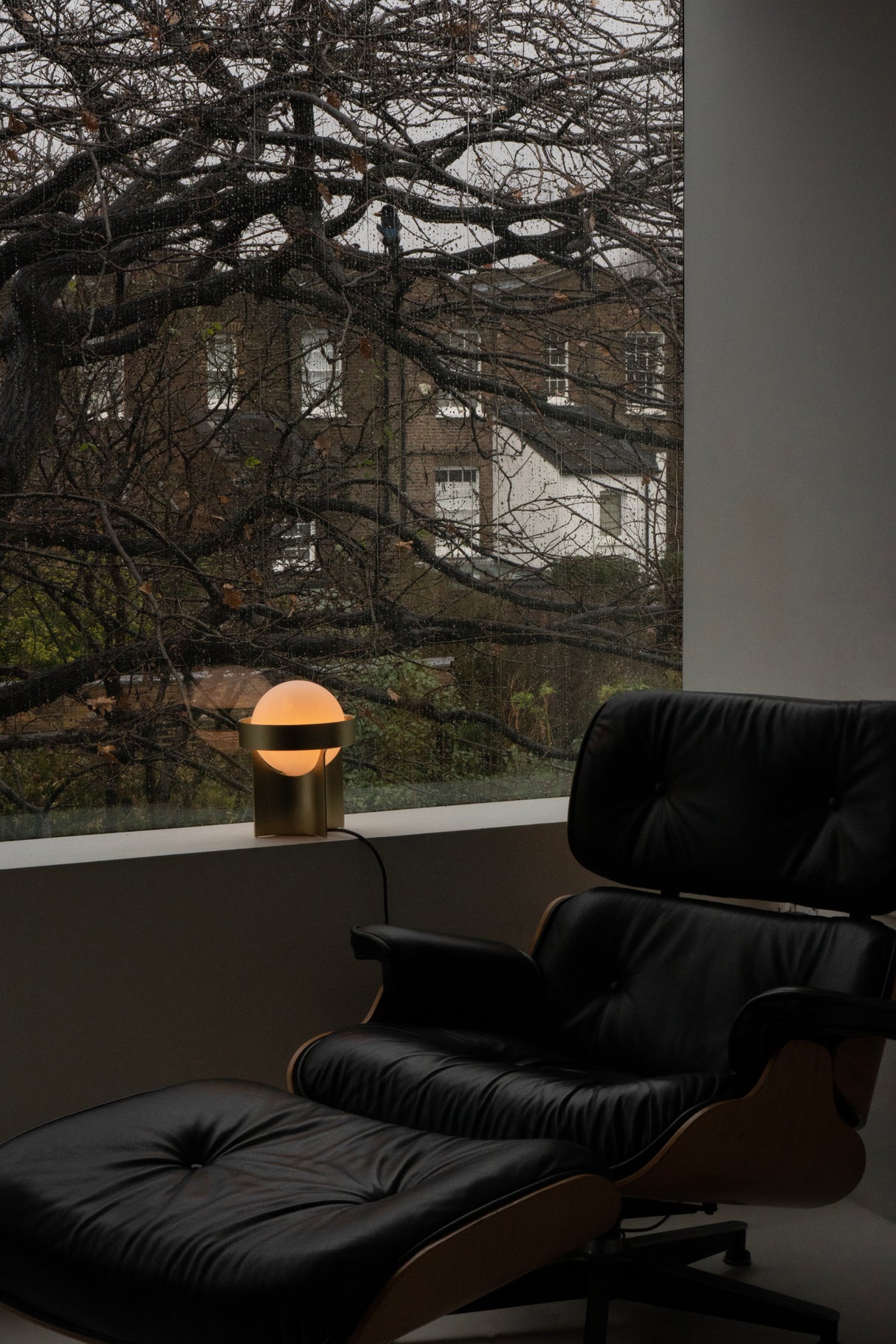 Tala Loop Table Lamp Gold with Sphere IV bulb