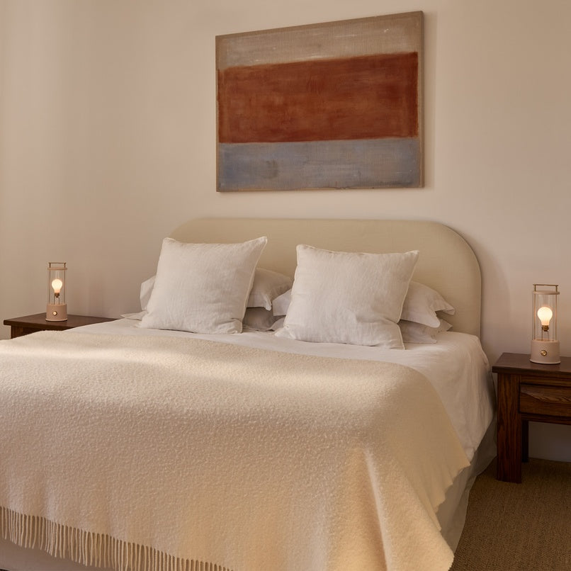 Tala Muse Portable Lamp in Farrow & Ball Setting Plaster Pink