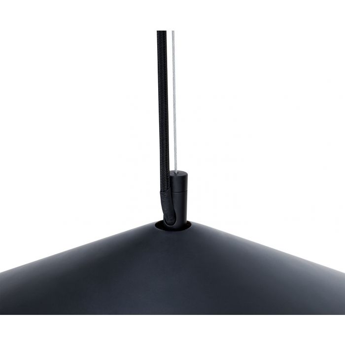 Tom Dixon Beat Flat Pendant LED Black – from Amos Lighting + Home