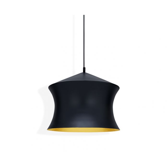 Tom Dixon Beat Waist Pendant LED Black – from Amos Lighting + Home