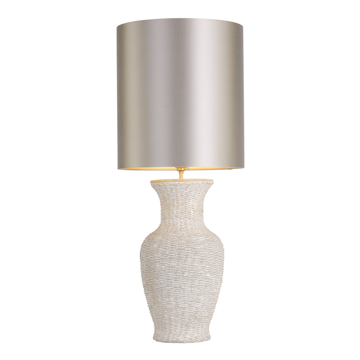 David Hunt Ubud Table Lamp Cream Base Only