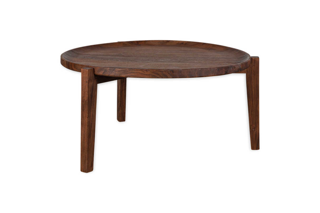 Nkuku Umar Acacia Coffee Table Dark Brown