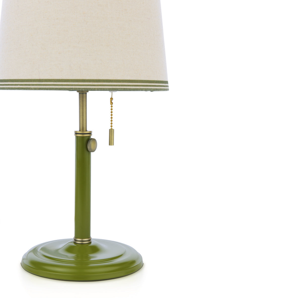 Joules Upton Table Lamp Matt Green With Shade