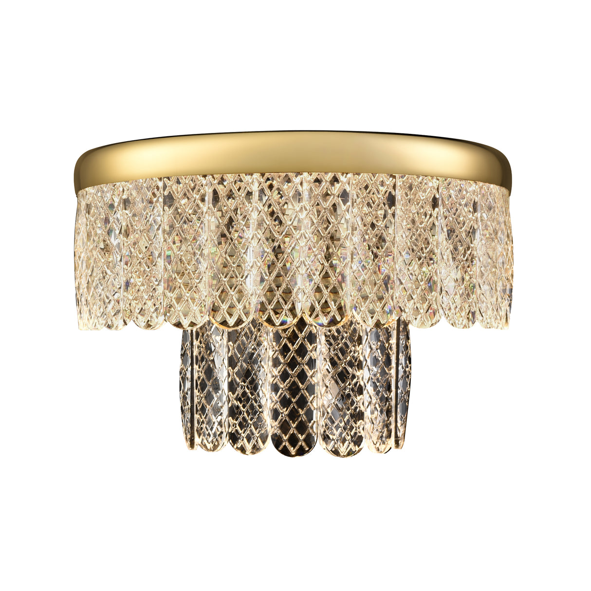 Franklite Victoria Double Tier Wall Light