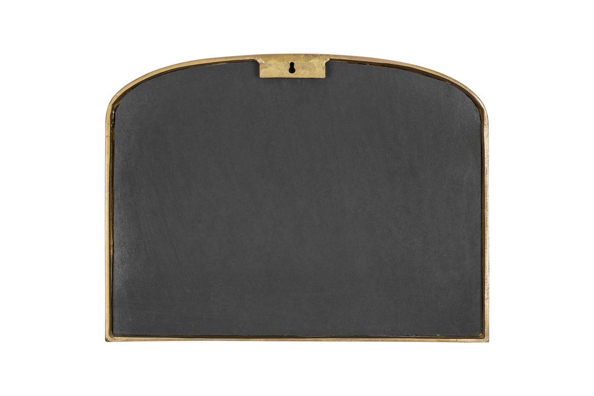 Nkuku Almora Wall Mirror Antique Brass Extra Small