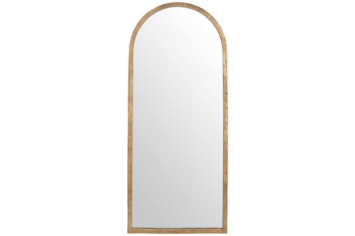 Nkuku Murwara Full Length Mirror Antique Brass