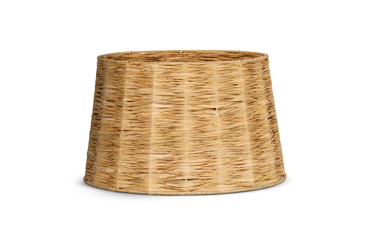 Nkuku Jiji Woven Raffia Lampshade Natural Medium