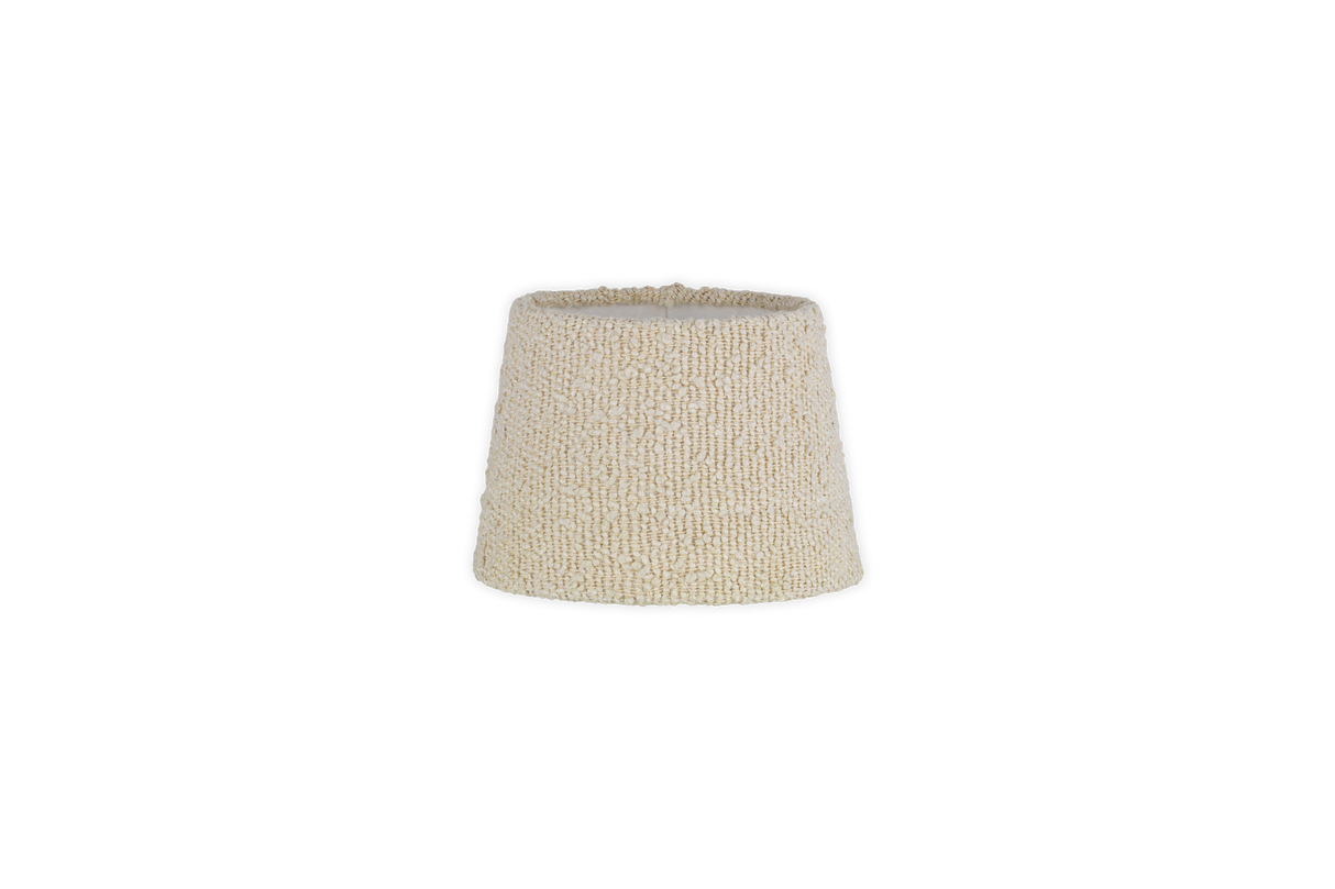Nkuku Sakiti Boucle Lampshade Off White Small