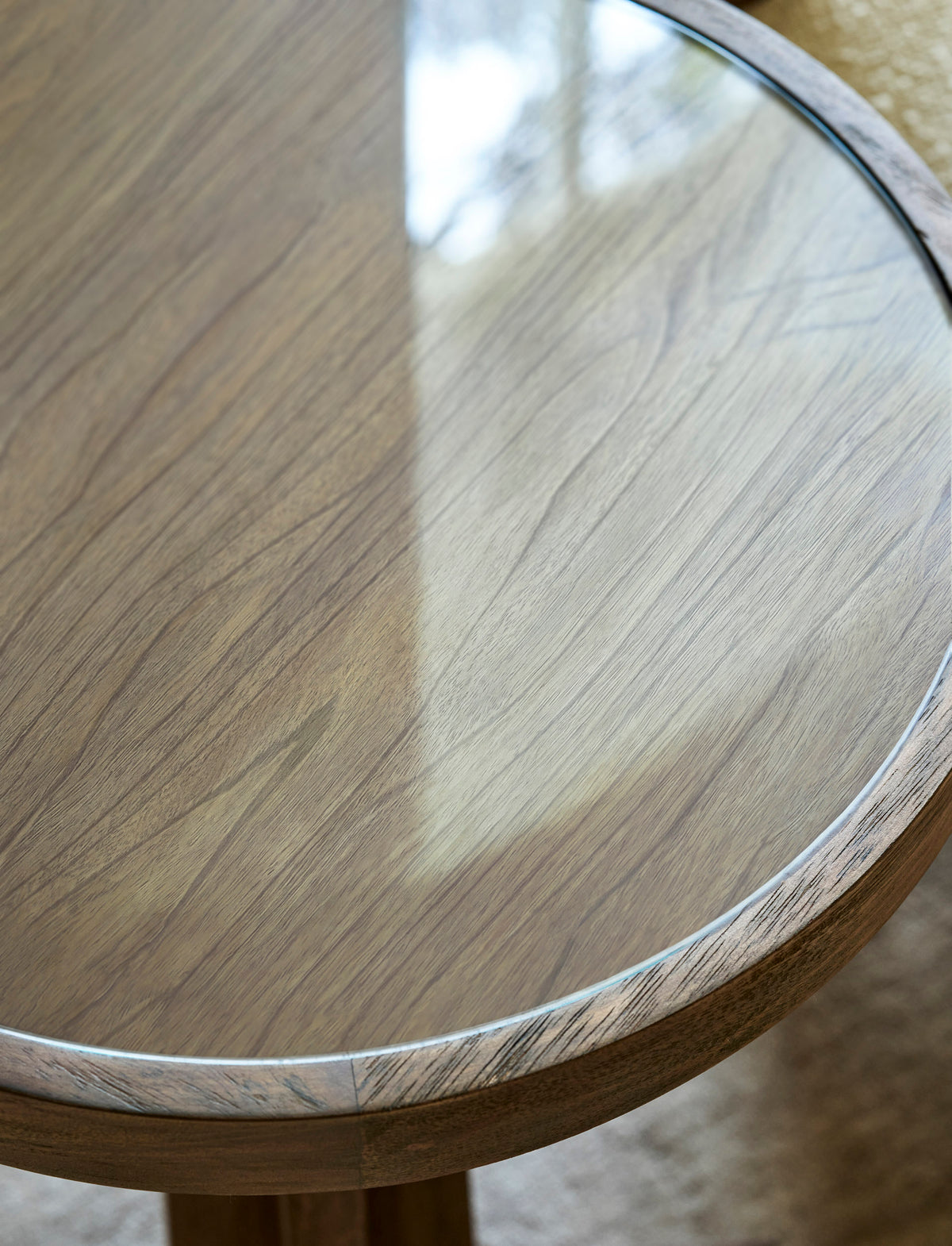 Garden Trading Westbury Round Side Table Bayur Wood