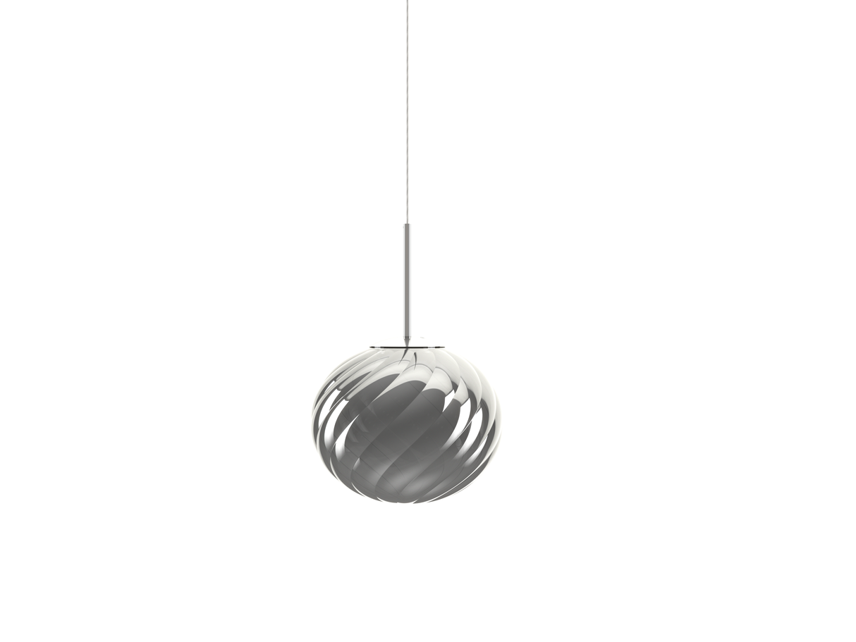 Tom Dixon Whirl Pendant 30cm Silver LED
