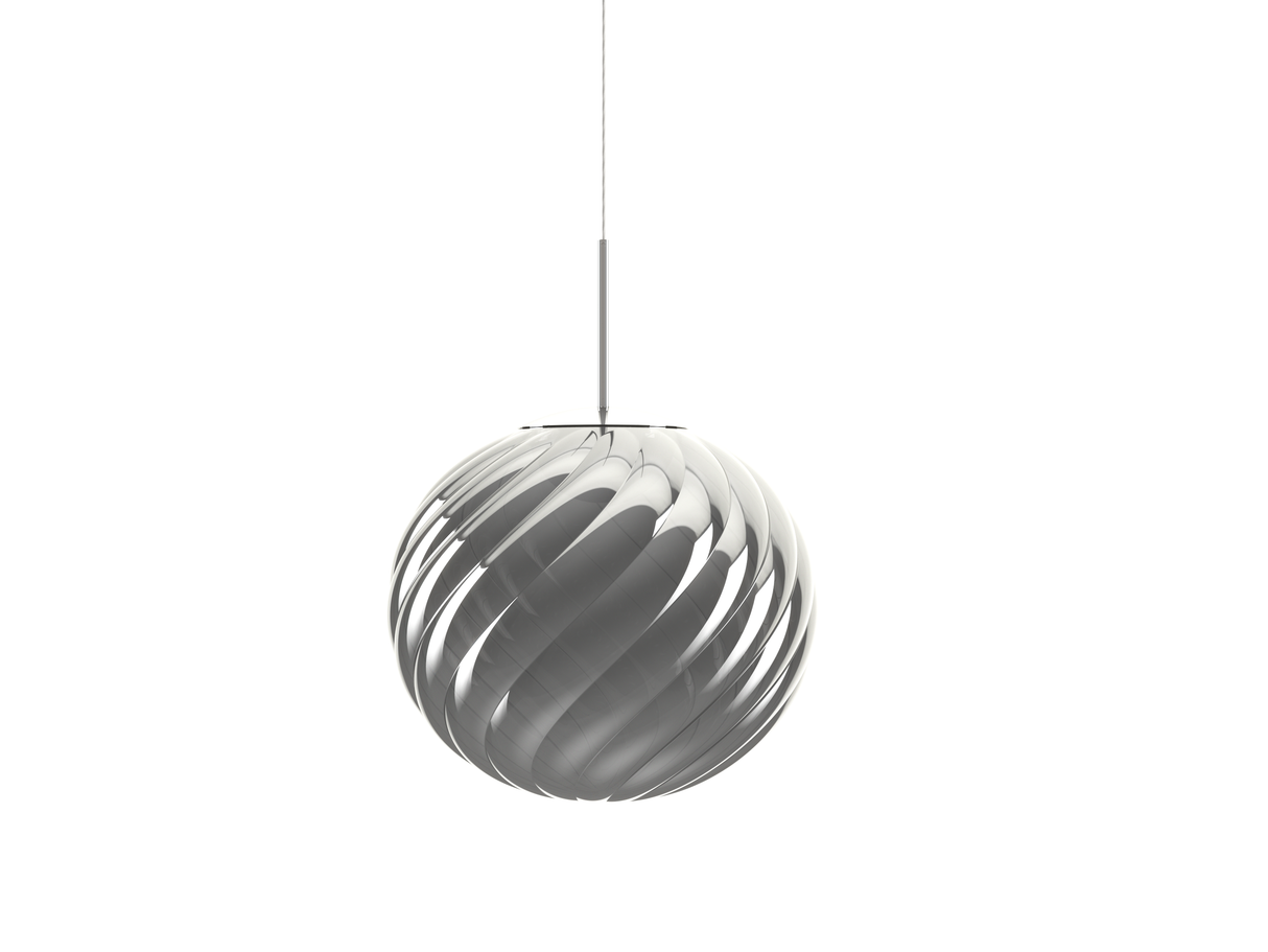 Tom Dixon Whirl Pendant 45cm Silver LED