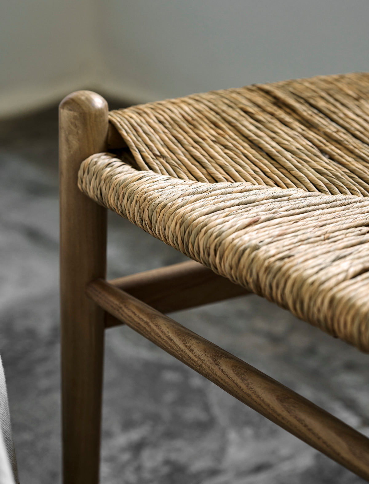 Garden Trading Chilthorne Wishbone Dining Chair Ash Wood, Natural, Set of 2