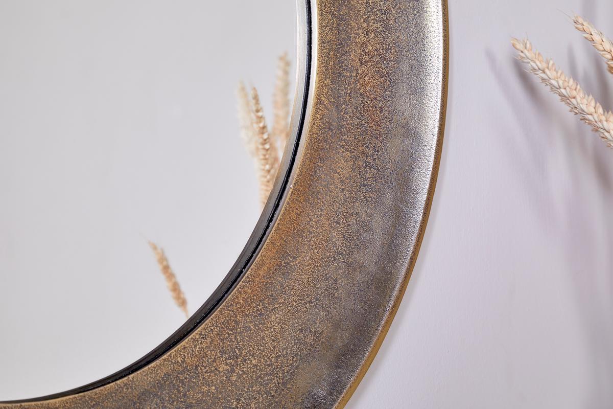 Nkuku Yakira Mirror Antique Brass Small