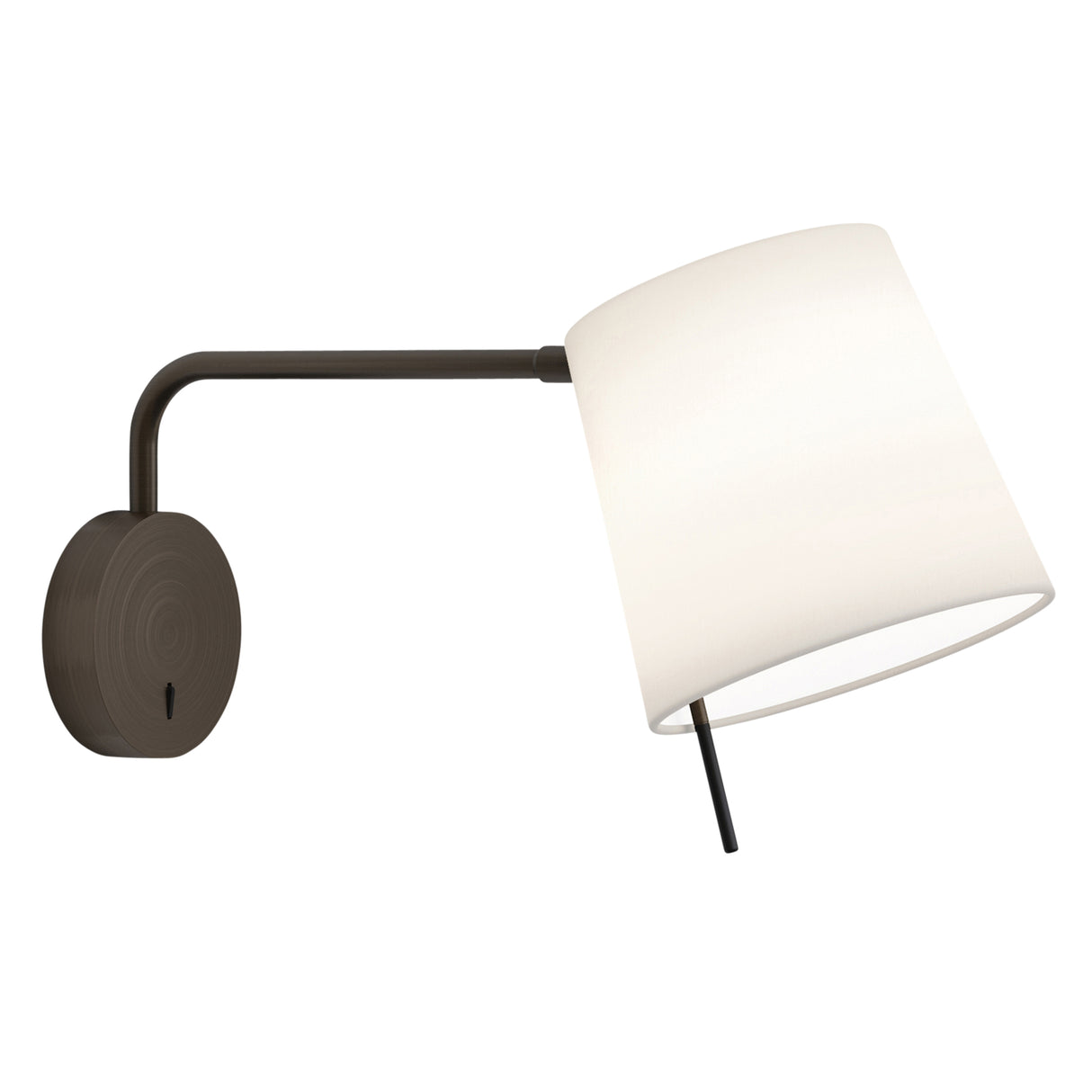 Astro Mitsu Swing Arm Base Bronze Interior Wall Light