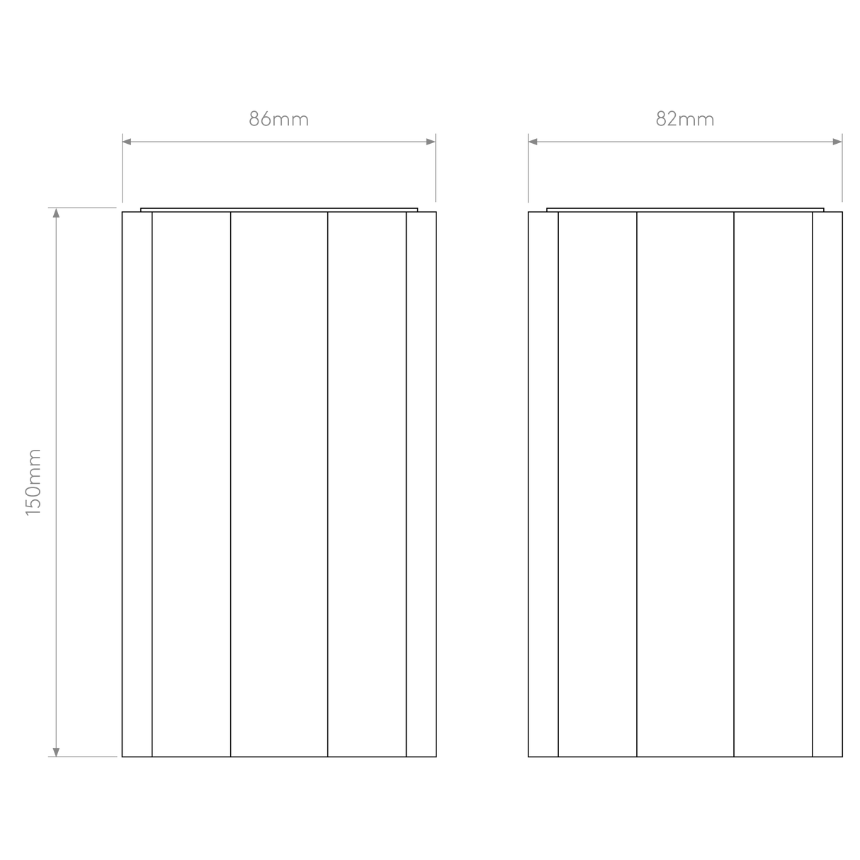 Astro Shadow Surface 150 Plaster Interior Downlight