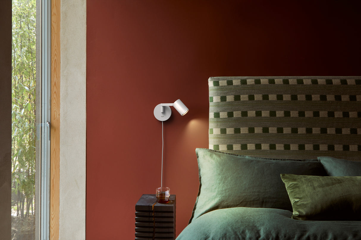 Astro Ascoli Swing Plug In Matt White Interior Reading Light