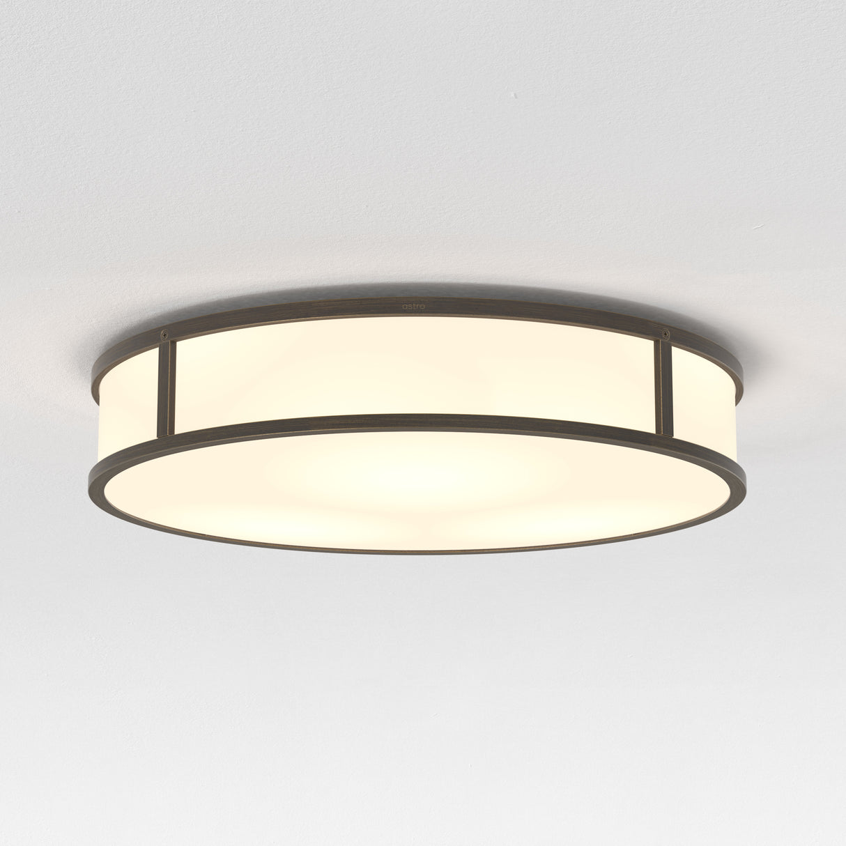 Astro Mashiko 400 Round Bronze Bathroom Ceiling Light