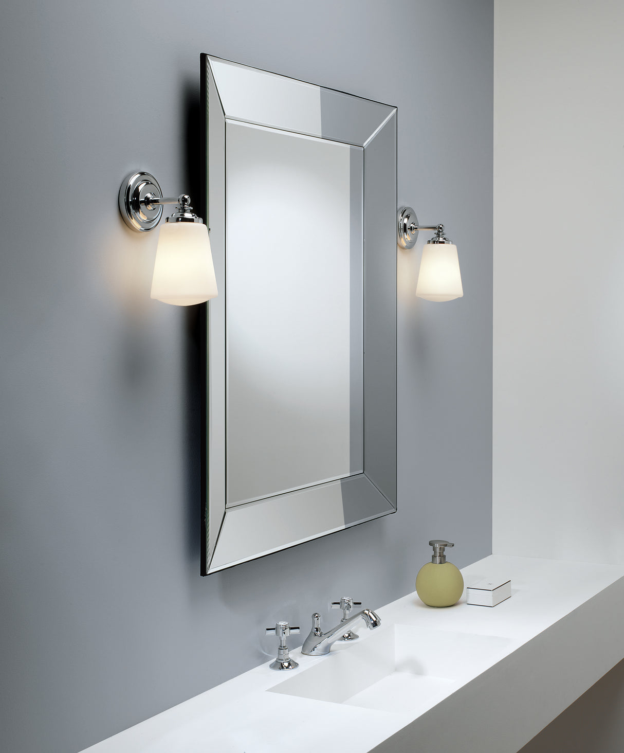 Astro Anton Polished Chrome Bathroom Wall Light