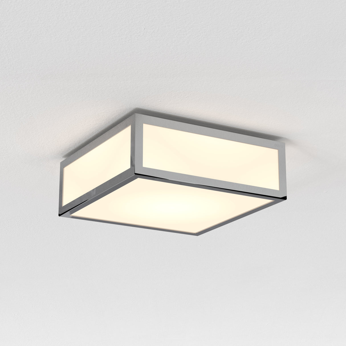 Astro Mashiko 200 Square Polished Chrome Bathroom Ceiling Light