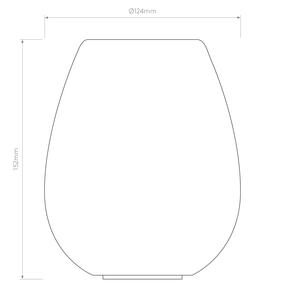 Astro Tacoma Tulip Glass White (Opal) Lampshade Shade