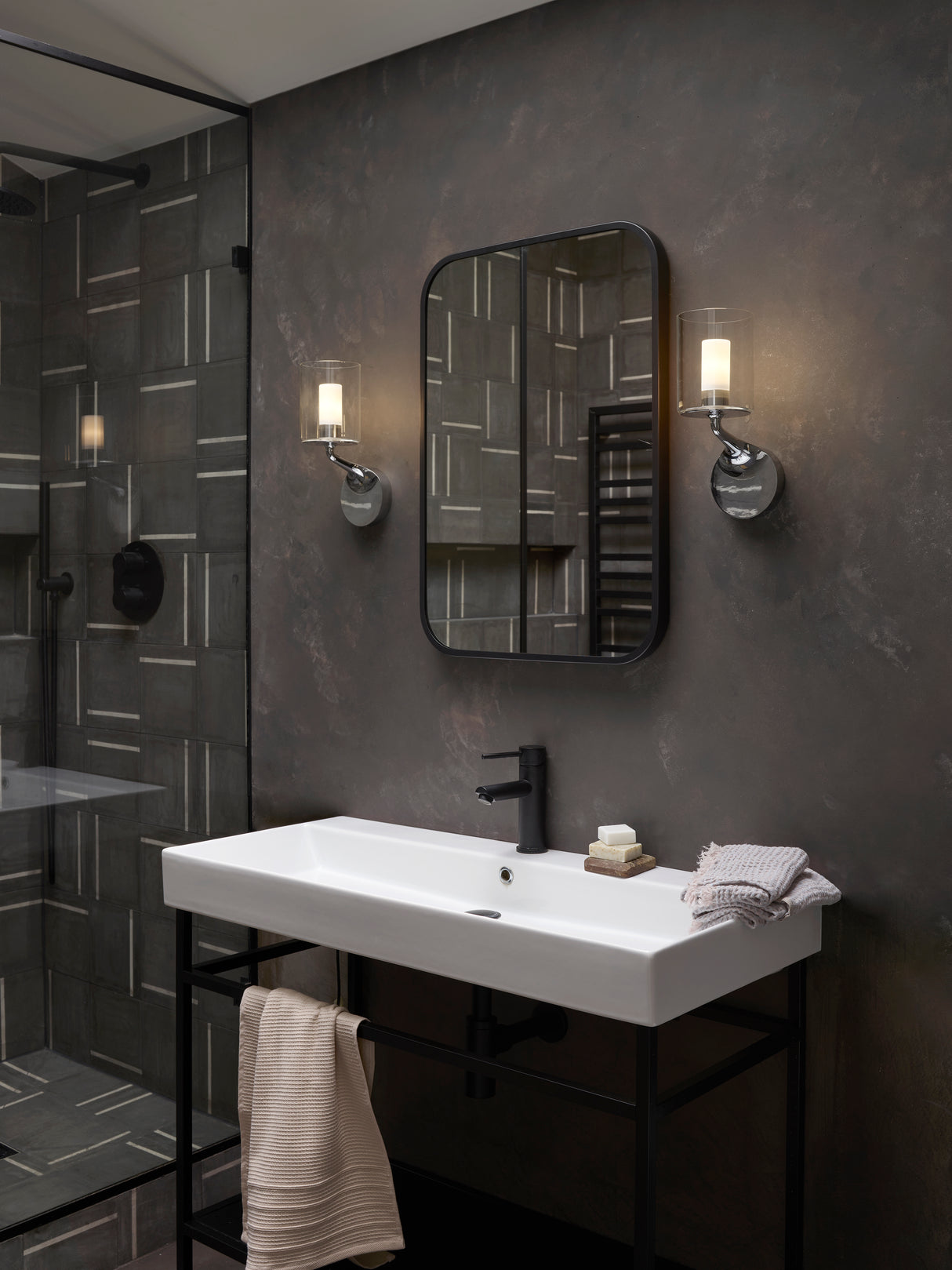 Astro Elena Polished Chrome Bathroom Wall Light