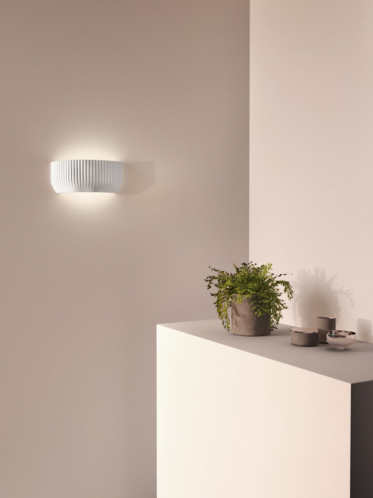 Astro Blend Plaster Interior Wall Light