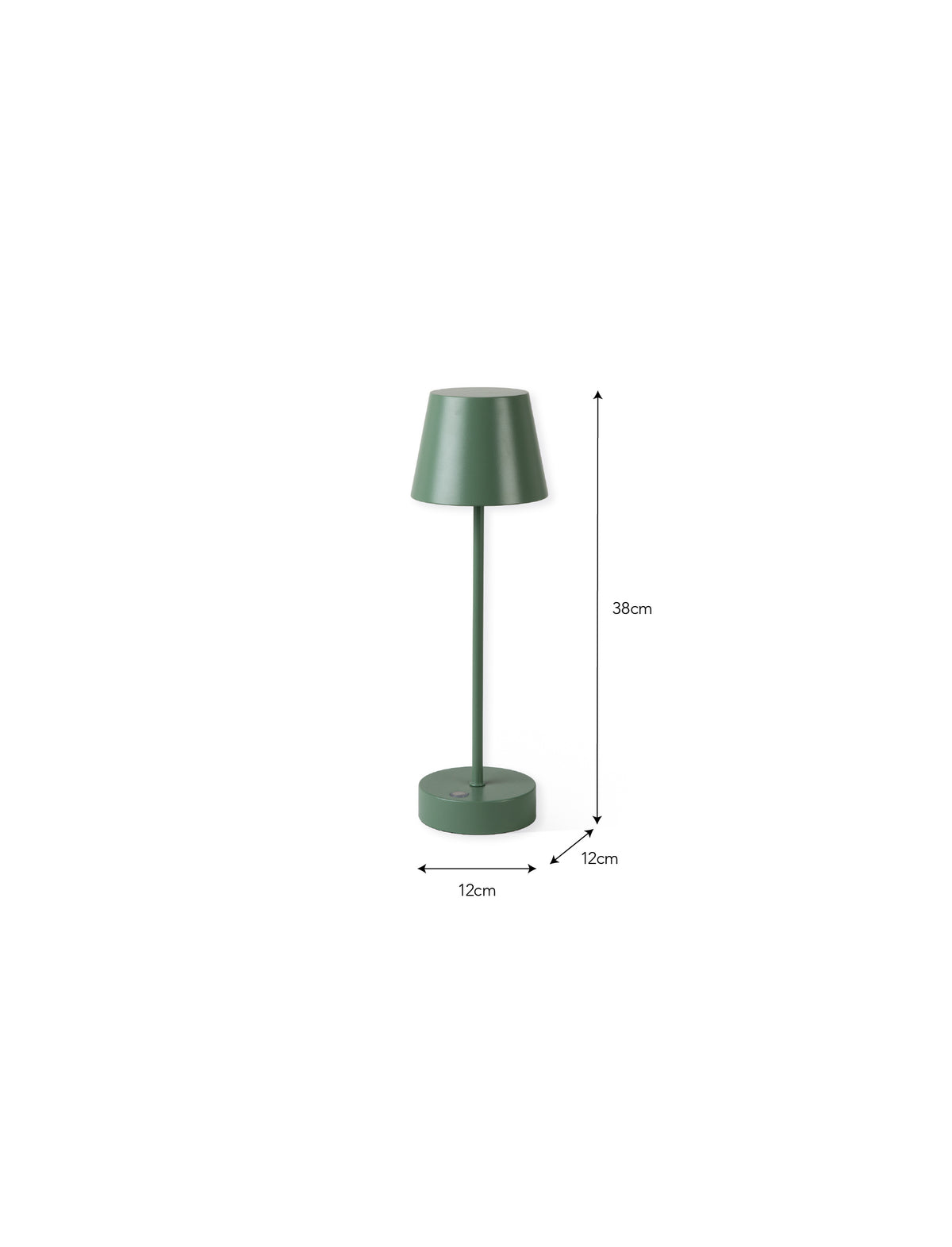 Garden Trading Winstone Rechargeable USB Table Lamp Thistle Green