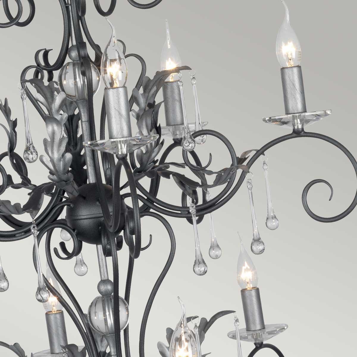 Elstead Amarilli 15 Light Chandelier
