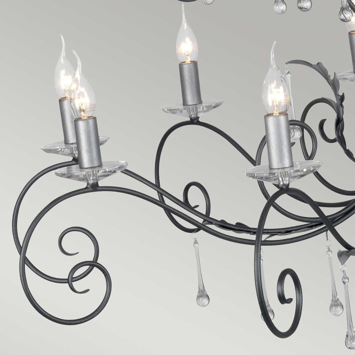 Elstead Amarilli 15 Light Chandelier