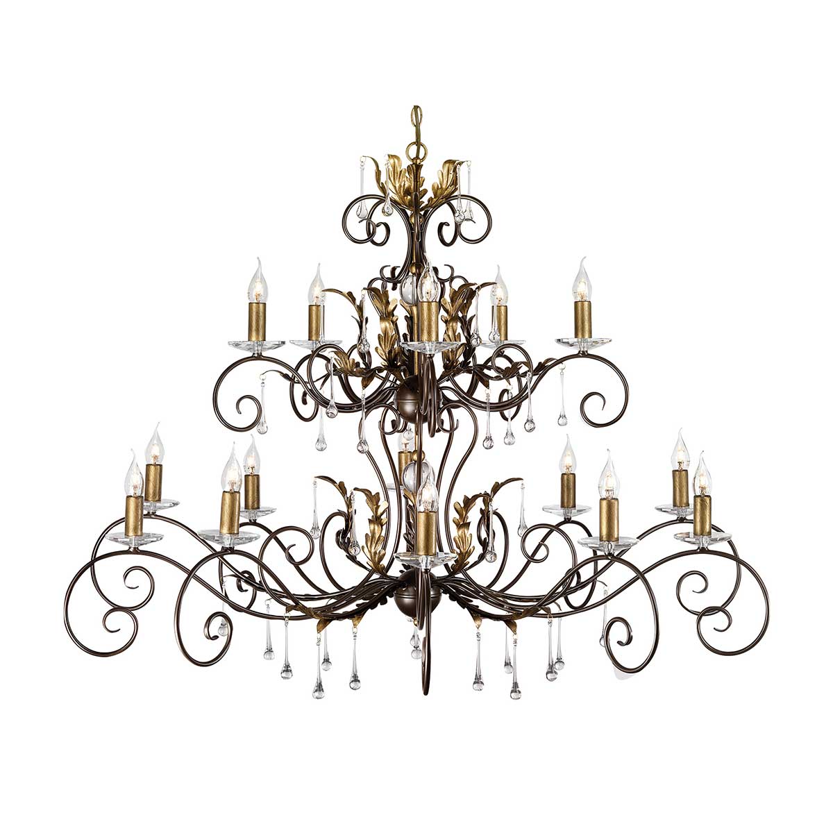 Elstead Amarilli 15 Light Chandelier