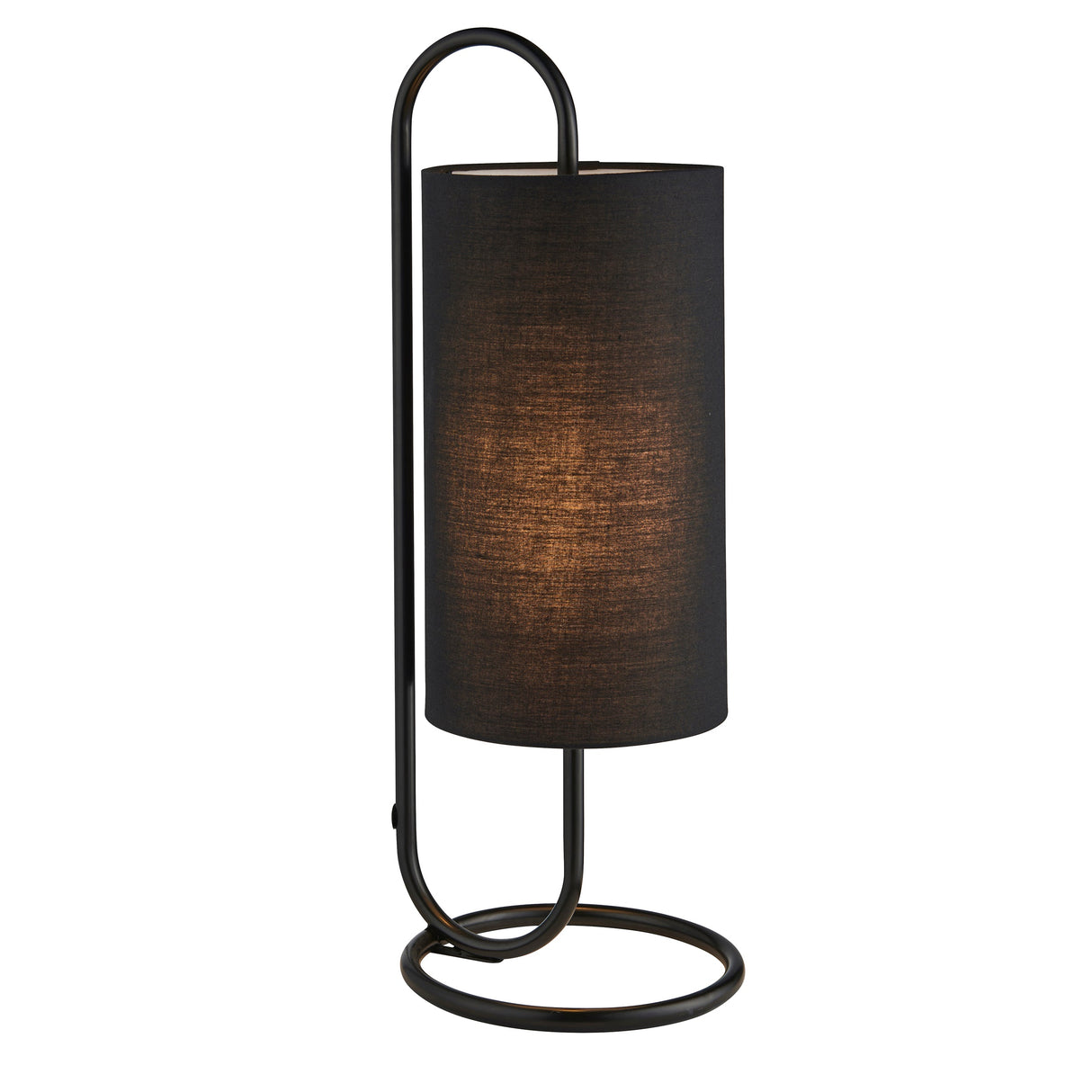 Amos Baluster Table Lamp Matt Black & Black – from Amos Lighting + Home