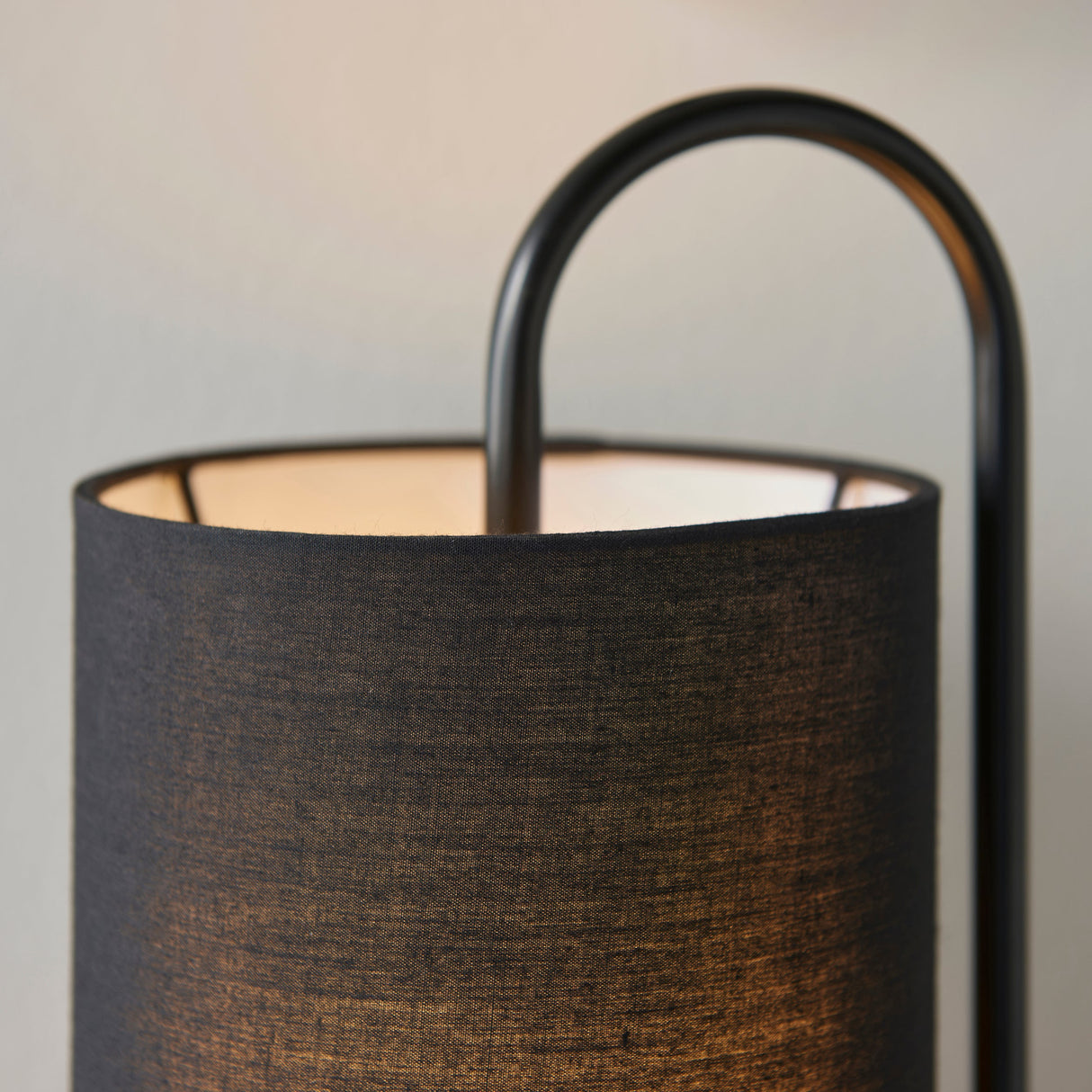 Amos Baluster Table Lamp Matt Black & Black – from Amos Lighting + Home