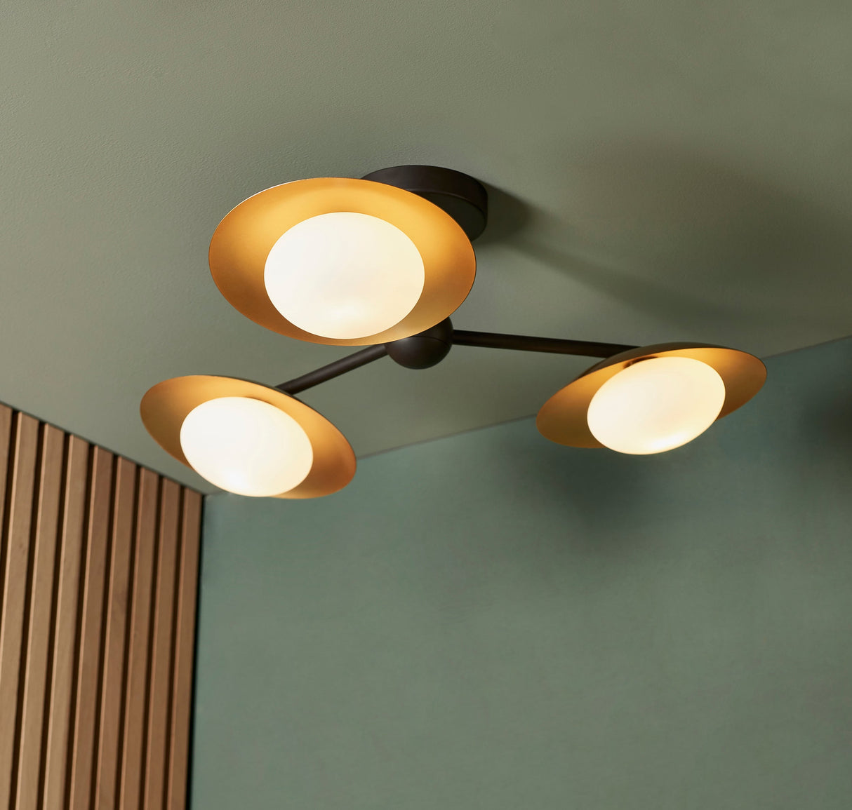Amos Barcelo Flush Ceiling Light – from Amos Lighting + Home