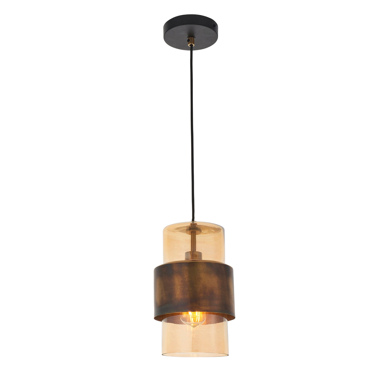 Amos Cattelan Pendant Antique Brass – from Amos Lighting + Home