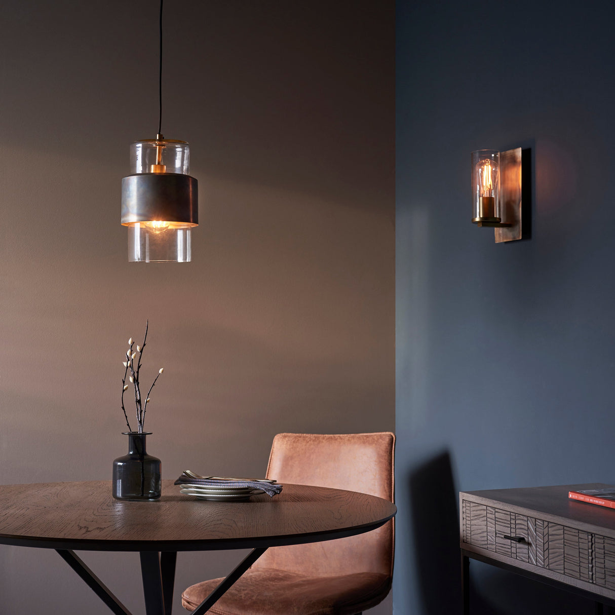 Amos Cattelan Pendant Bronze – from Amos Lighting + Home