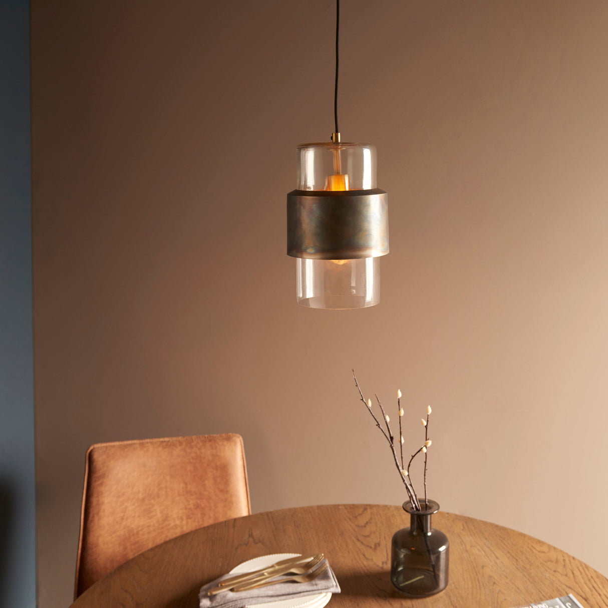 Amos Cattelan Pendant Bronze – from Amos Lighting + Home