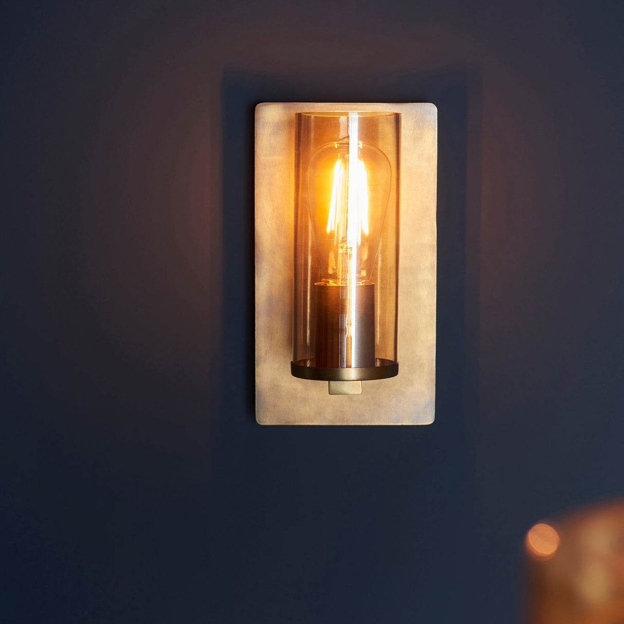 Amos Cattelan Wall Light Antique Brass – from Amos Lighting + Home