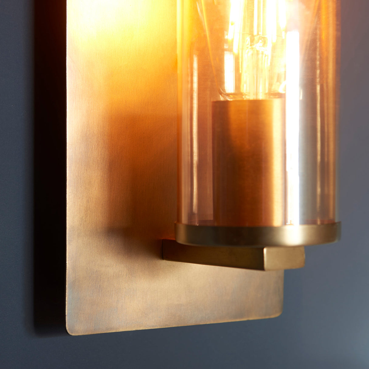 Amos Cattelan Wall Light Antique Brass – from Amos Lighting + Home
