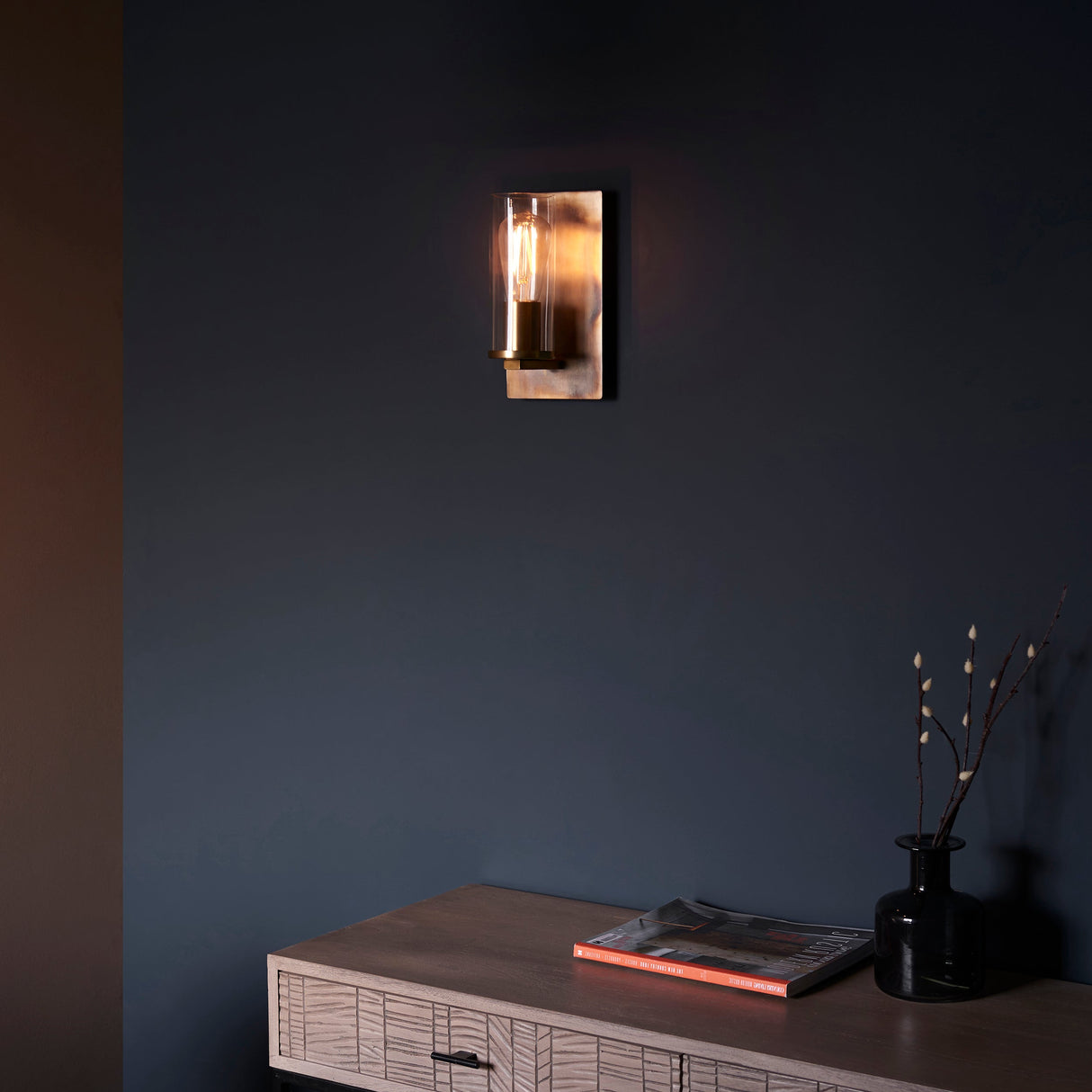 Amos Cattelan Wall Light Bronze – from Amos Lighting + Home