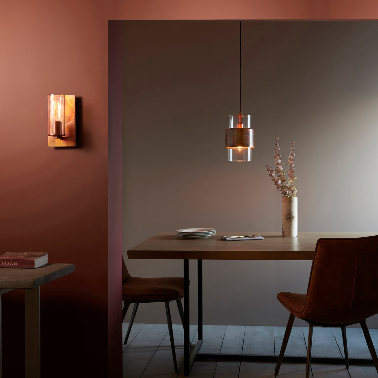Amos Cattelan Wall Light Copper – from Amos Lighting + Home