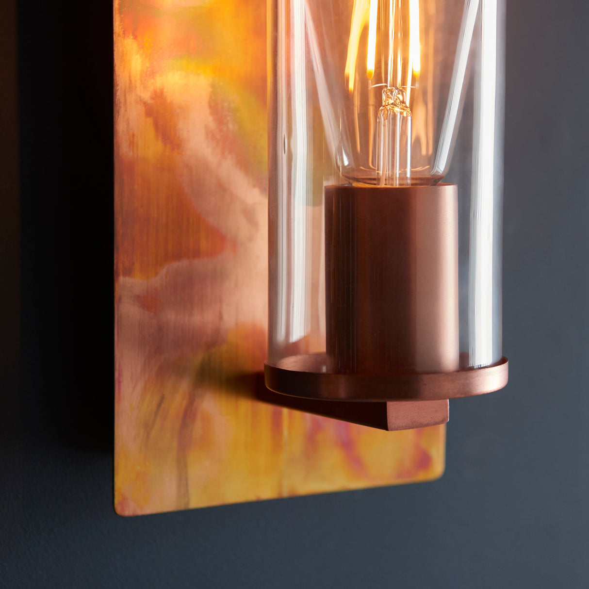 Amos Cattelan Wall Light Copper – from Amos Lighting + Home
